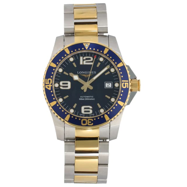 Longines Hydro Conquest L3.742.3 41mm Bi-Colour Watch from H&T, photo 1 of 1