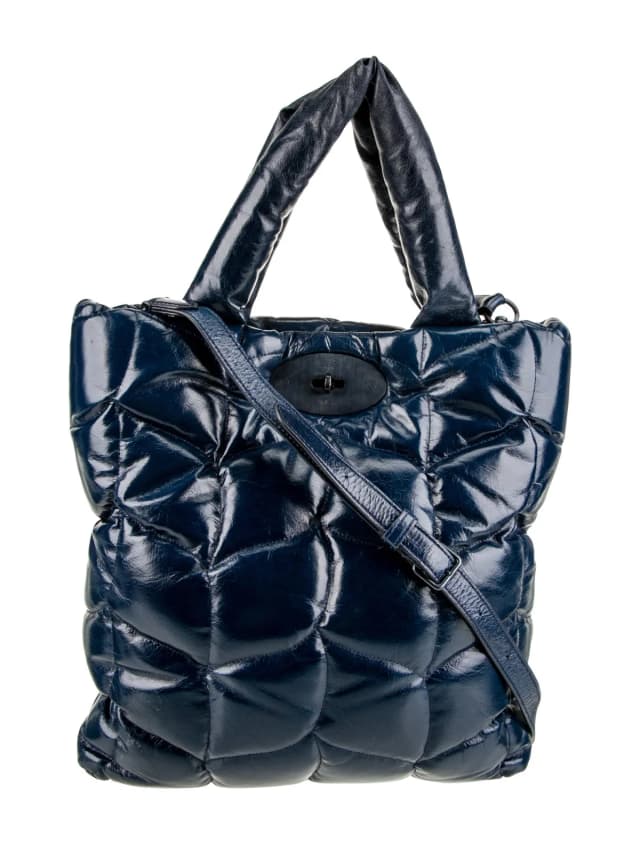 Mulberry Shoulder Bag Other bag in Blue Patent leather from The RealReal, photo 1 of 1