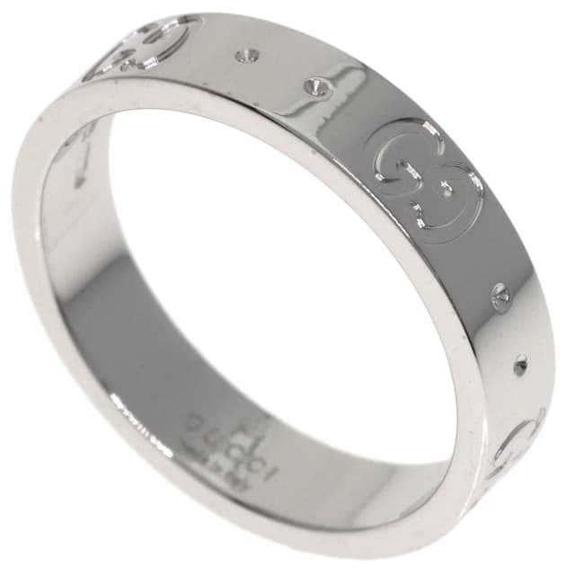 Gucci Icon Ring 18K White Gold in White from The Reluxe, photo 1 of 1