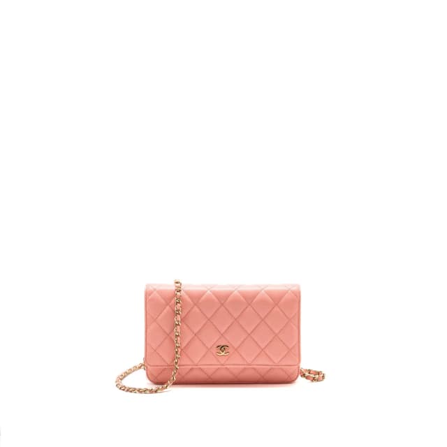Chanel Classic Wallet on Chain Caviar Pink LGHW (Microchip) in Pink Caviar leather from EMIER, photo 1 of 1