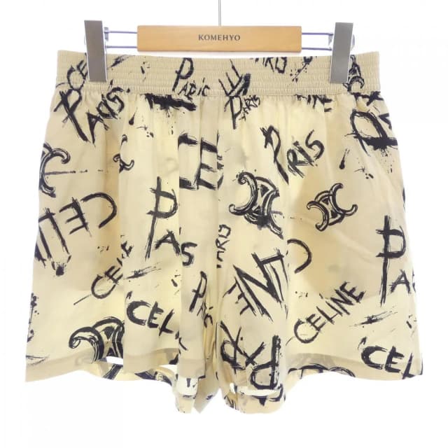 Celine Shorts Beige in Beige Silk from The Reluxe, photo 1 of 1