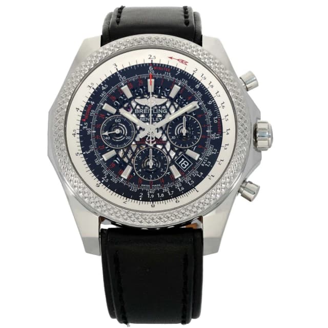 Breitling Bentley B06 AB0611 49mm Stainless Steel Watch in Leather from H&T, photo 1 of 1