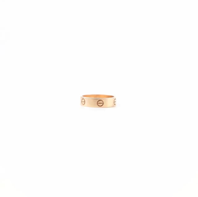 Cartier Love Ring Rose Gold Size 63 in Pink from The Purse Affair, photo 1 of 1