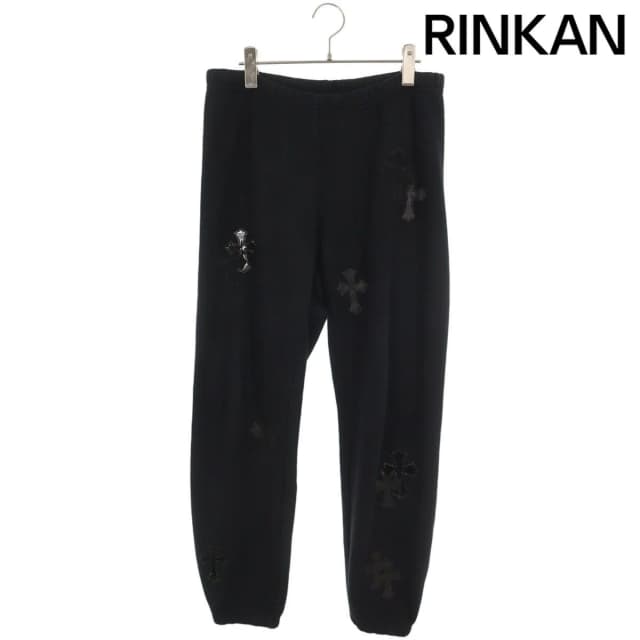 Chrome Hearts Not Sweatpants with Cross Patch Long in Leather from The Reluxe, photo 1 of 1