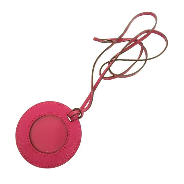 Hermès Chevre Mysore Shocking Bag Charm Key Holder in Goatskin from The Reluxe, photo 1 of 1
