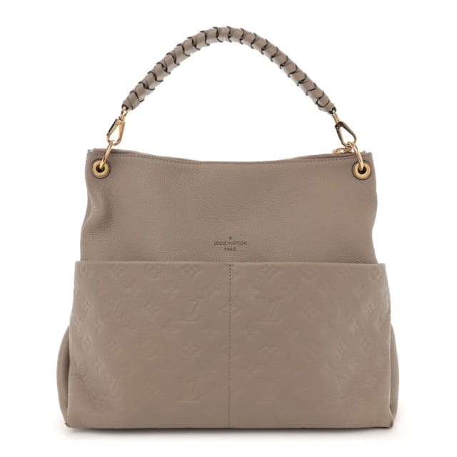 Louis Vuitton Maida Hobo Monogram Empreinte Leather Bag - Tourterelle in Leather from H&T, photo 1 of 1