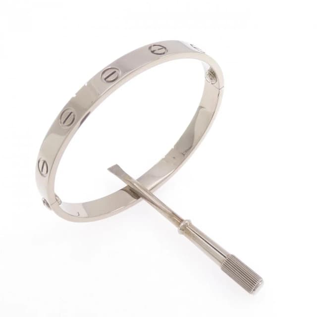 Cartier Love Bracelet White Gold in White from The Reluxe, photo 1 of 1