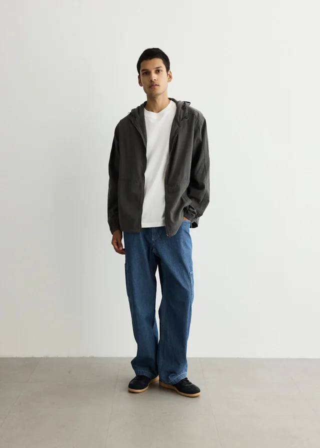 Gramicci Beach Hoodie Jacket in SHADOW, image 1 of 1 from Incu
