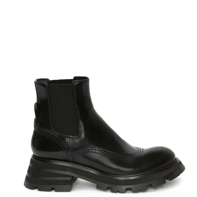 Alexander McQueen Wander Chelsea Boot, Black, image 1 of 1 from Cultstatus