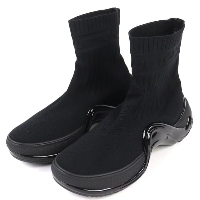 Louis Vuitton Archlight Light Line Logo Socks Sneakers Black 42 in Black from The Reluxe, photo 1 of 1
