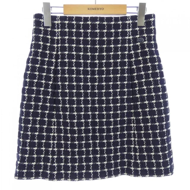 Chanel Skirt Navy in Navy from The Reluxe, photo 1 of 1