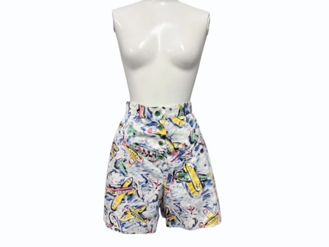 Chanel Shorts Air Line Airplane CC Logo Multicolor 16SS in Multicolor from The Reluxe, photo 1 of 1