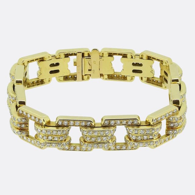 Bvlgari Diamond Bracelet from The Vintage Jeweller, photo 1 of 1