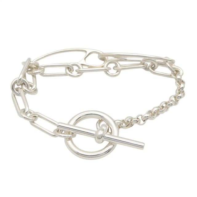 Hermès Bracelet Chaine D'Ancre Punk 15 925 Sterling Silver in Silver from The Reluxe, photo 1 of 1