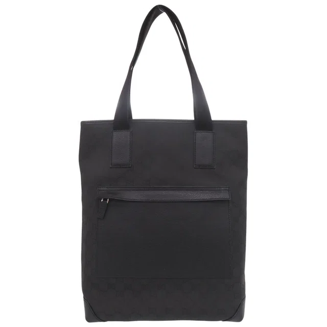 Gucci GG Canvas Nylon Black Tote in Black Canvas from The Reluxe, photo 1 of 1