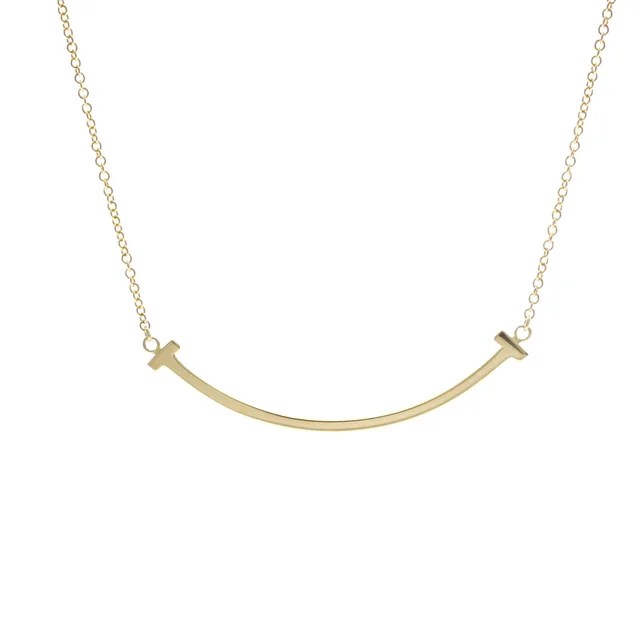 Tiffany & Co. T Smile Small Size Necklace 18K Yellow Gold Polished in Gold Yellow gold (18K) from Elady, photo 1 of 1