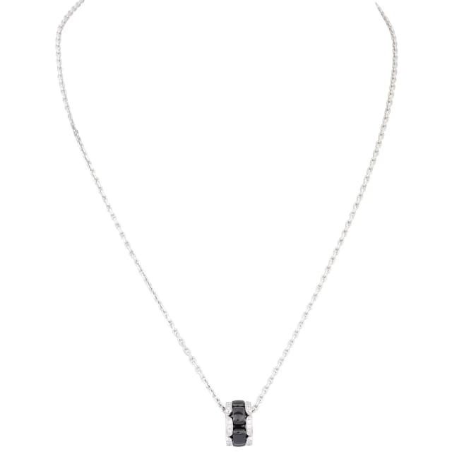 Chanel Ultra Diamond 18k White Gold Ceramic Necklace in White Ceramic from Luxe.It.Fwd, photo 1 of 1