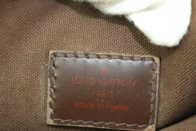 Louis Vuitton Damier Ebene Pochette Melville Crossbody Bag 1014lv9 in Brown Canvas from Bagriculture, photo 1 of 1