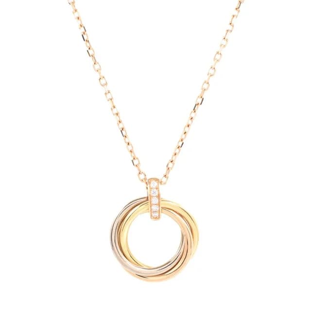 Cartier Necklace Trinity Beige in Beige from The Reluxe, photo 1 of 1