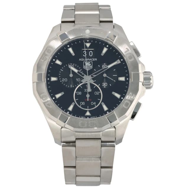 TAG Heuer Aquaracer CAY1110-0 43mm Stainless Steel Watch from H&T, photo 1 of 1