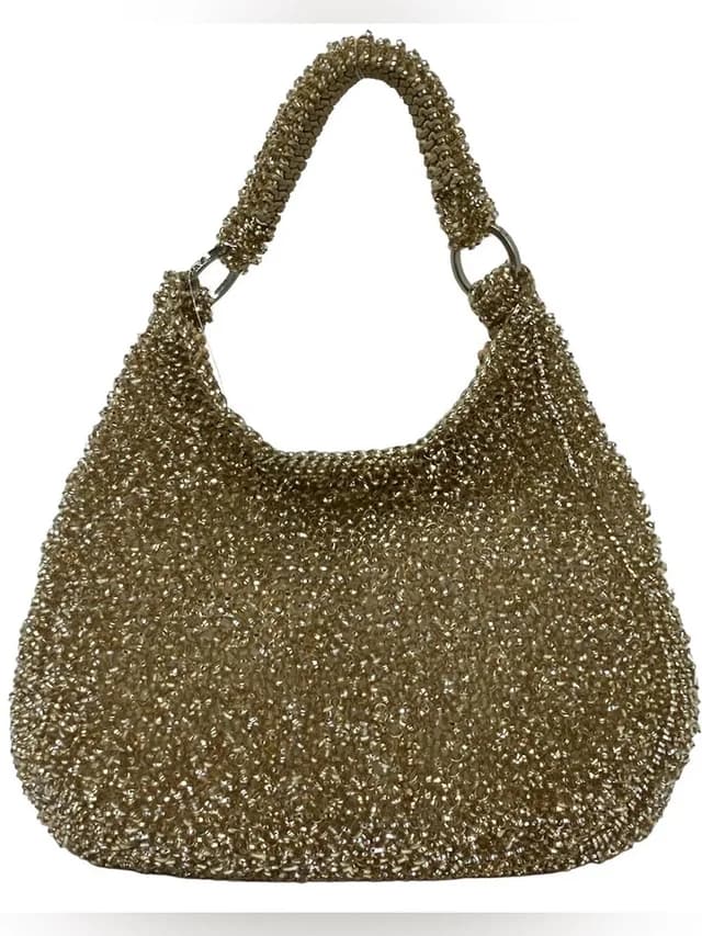 Anteprima Gold Sequin Shoulder Bag - Elegant Women's Hobo in gold|gray|silver from Poshmark, photo 1 of 1