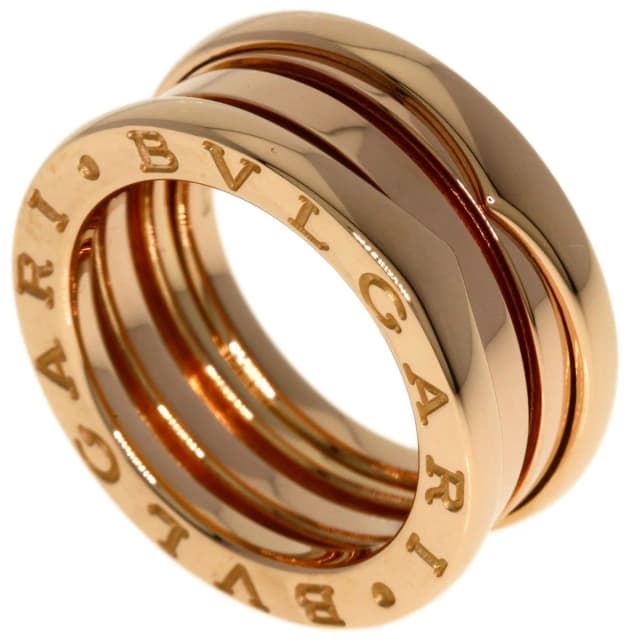 Bvlgari B.zero1 Band 48 Ring 18k Pink Gold in Pink from The Reluxe, photo 1 of 1