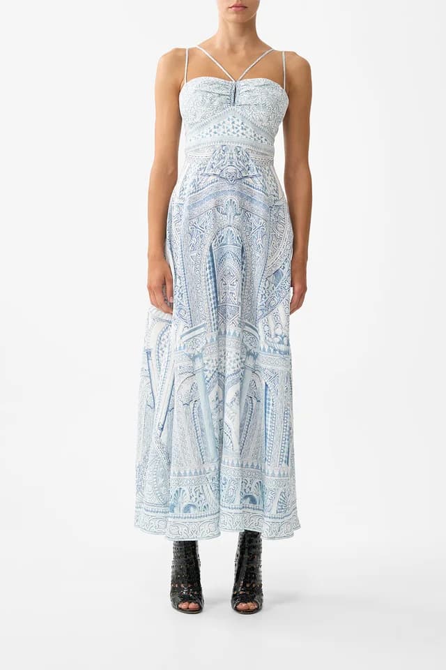Camilla eBoutique STRAP DETAIL DRESS THE HUM OF THE ALHAMBRA, image 1 of 1 from CAMILLA