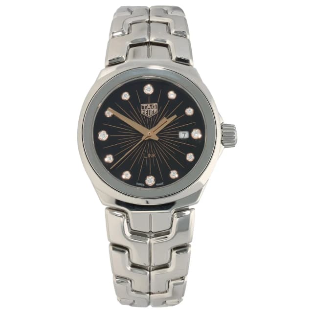 TAG Heuer Link WBC131F-0 31mm Stainless Steel Watch from H&T, photo 1 of 1