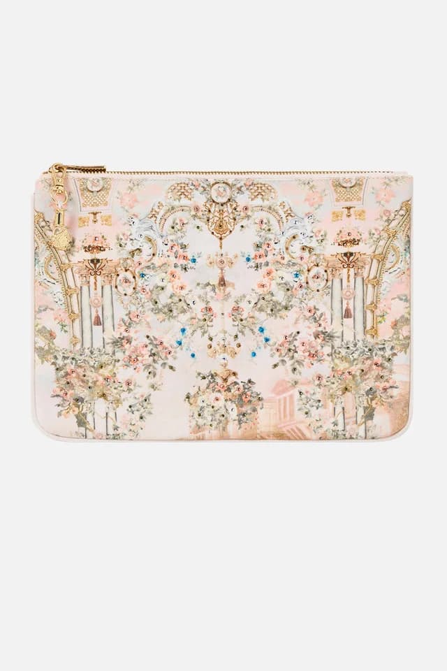 Camilla eBoutique SMALL CANVAS CLUTCH TWILIGHT IN ISTANBUL, image 1 of 1 from CAMILLA