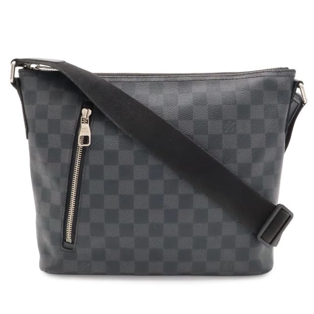 Louis Vuitton Damier Graphite Mick PM Shoulder Bag in Grey Coated canvas from The Reluxe, photo 1 of 1