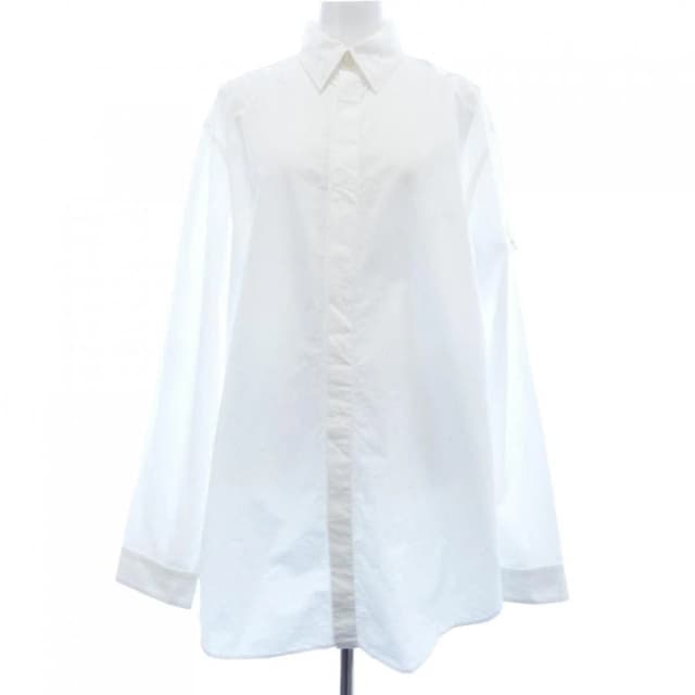 Moncler Shirt White 40 Translucency in White from The Reluxe, photo 1 of 1