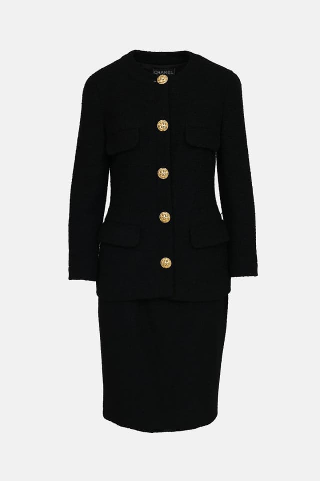 Chanel 1992 Wool Tweed Set in Tweed from VSP Consignment, photo 1 of 1