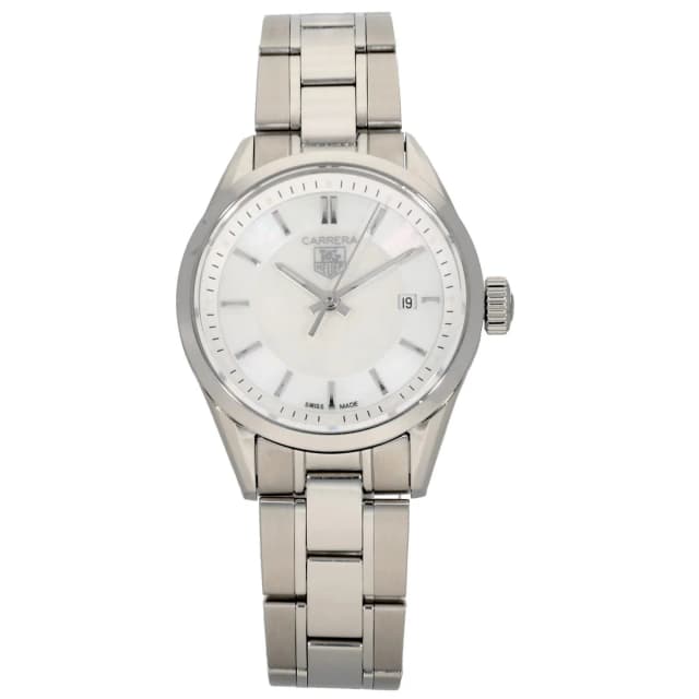 TAG Heuer Carrera WV1415 27mm Stainless Steel Watch from H&T, photo 1 of 1