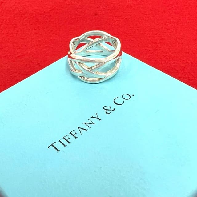 Tiffany & Co. Vintage Keltec Knot Ring 925 Sterling Silver in Silver from The Reluxe, photo 1 of 1