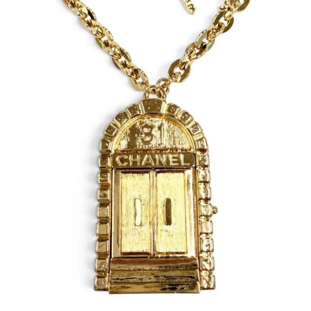 Chanel 31 Rue Cambon Rocket Pendant CC Logo 78 Necklace from The Reluxe, photo 1 of 1