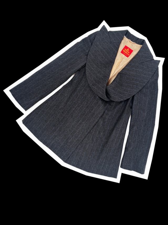 Vivienne Westwood 90s big lapel jacket in Cashmere from James Veloria, photo 1 of 1