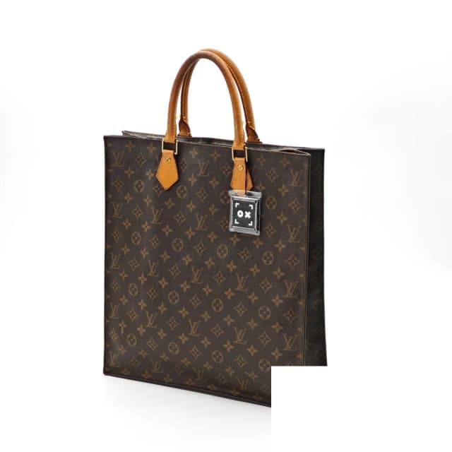 Louis Vuitton Sac Plat Bag Handbag Brown in Brown Coated canvas from The Reluxe, photo 1 of 1