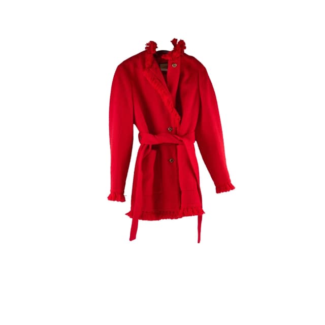 Gucci Ladies Red Wool Coat Size 36 in Red Wool from The Purse Affair, photo 1 of 1