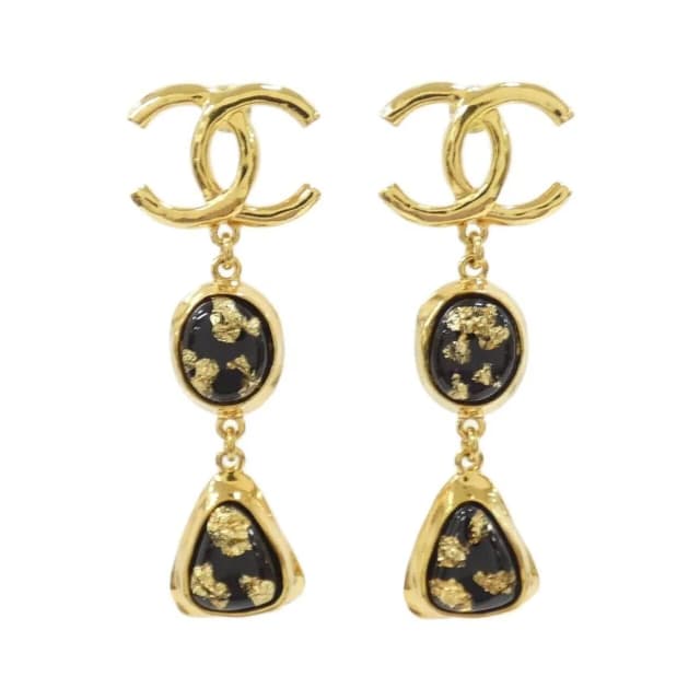 Chanel Earrings Gold in Gold from The Reluxe, photo 1 of 1