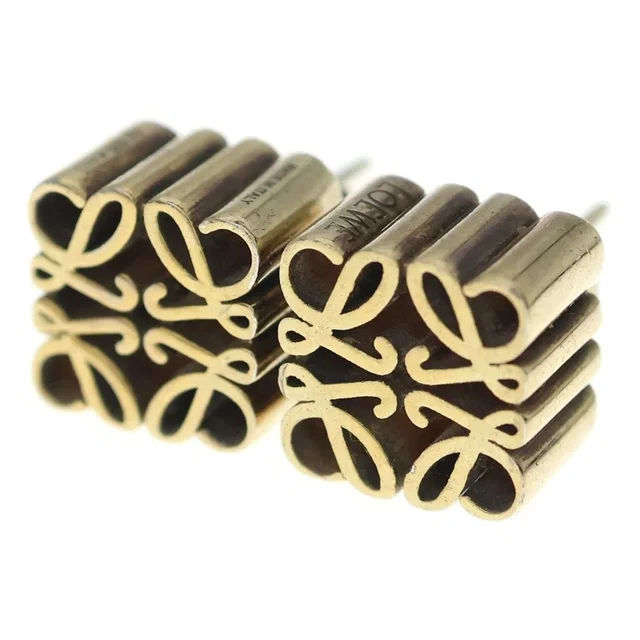 Loewe Anagram Stud Earrings Gold in Gold from The Reluxe, photo 1 of 1