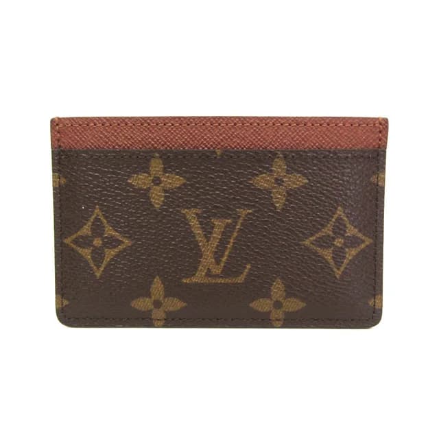Louis Vuitton Simple Card Case M61733 Monogram Card Case Brown in Brown Monogram from Elady, photo 1 of 1