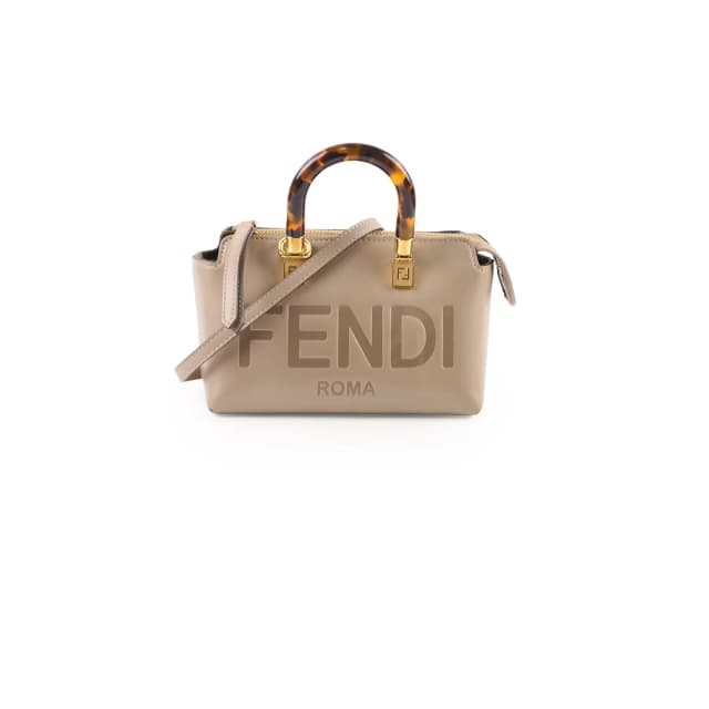 Fendi By The Way Mini Shoulder Bag Beige in Beige Leather from The Purse Affair, photo 1 of 1