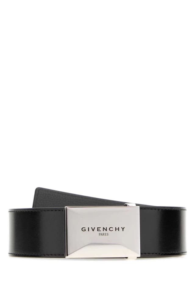 Givenchy Plaque Belt — Black in Black Calfskin from HEWI, photo 1 of 1