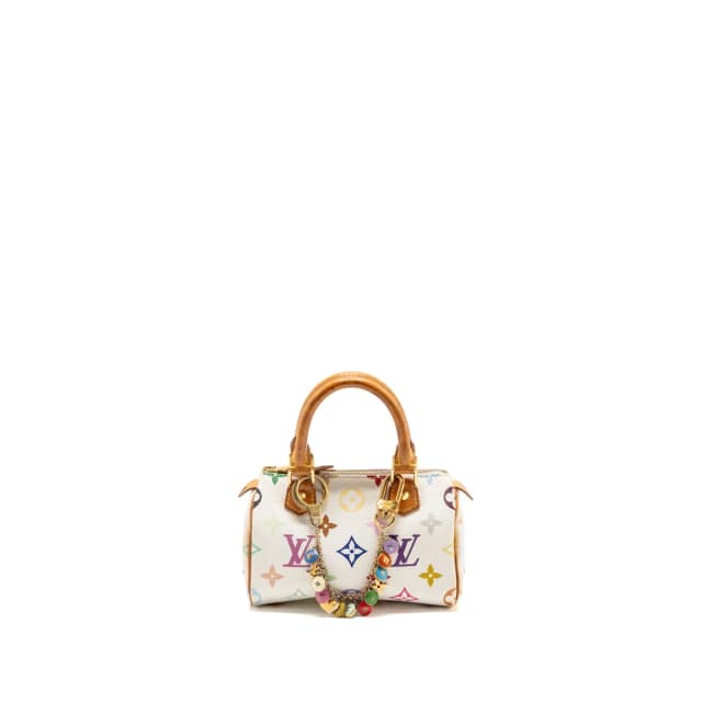 Louis Vuitton X Takashi Murakami Nano Speedy Monogram Canvas/Leather Multicolour GHW (Old Version) in Coated canvas from EMIER, photo 1 of 1