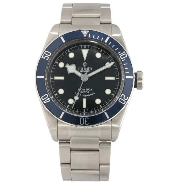 Tudor Black Bay 79220B 41mm Stainless Steel Watch in Black from H&T, photo 1 of 1