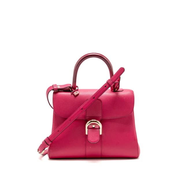 Delvaux Brilliant MM calfskin pink GHW in Pink Calfskin from EMIER, photo 1 of 1