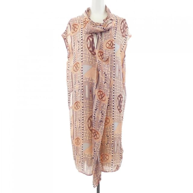 Hermès Dress Gray in Grey Silk from The Reluxe, photo 1 of 1