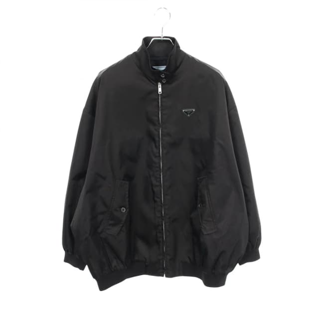 Prada Re-Nylon Triangle Logo Jacket Nylon in Nylon from The Reluxe, photo 1 of 1