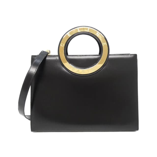 Celine Vintage Bag Handbag Black in Black Leather from The Reluxe, photo 1 of 1