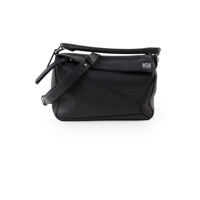 Loewe Puzzle Small Black in Black Leather from The Purse Affair, photo 1 of 1